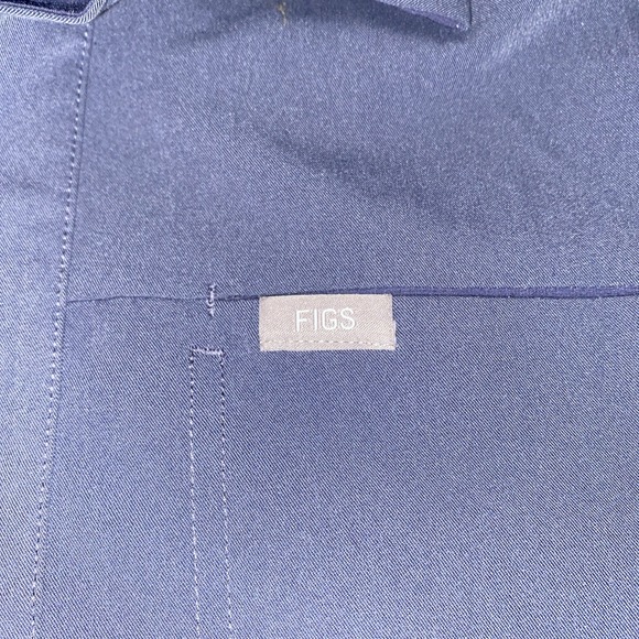 Lot of 2 Figs Technical Collection Button Polo Shirts Mens M Short Sleeve - Picture 4 of 4